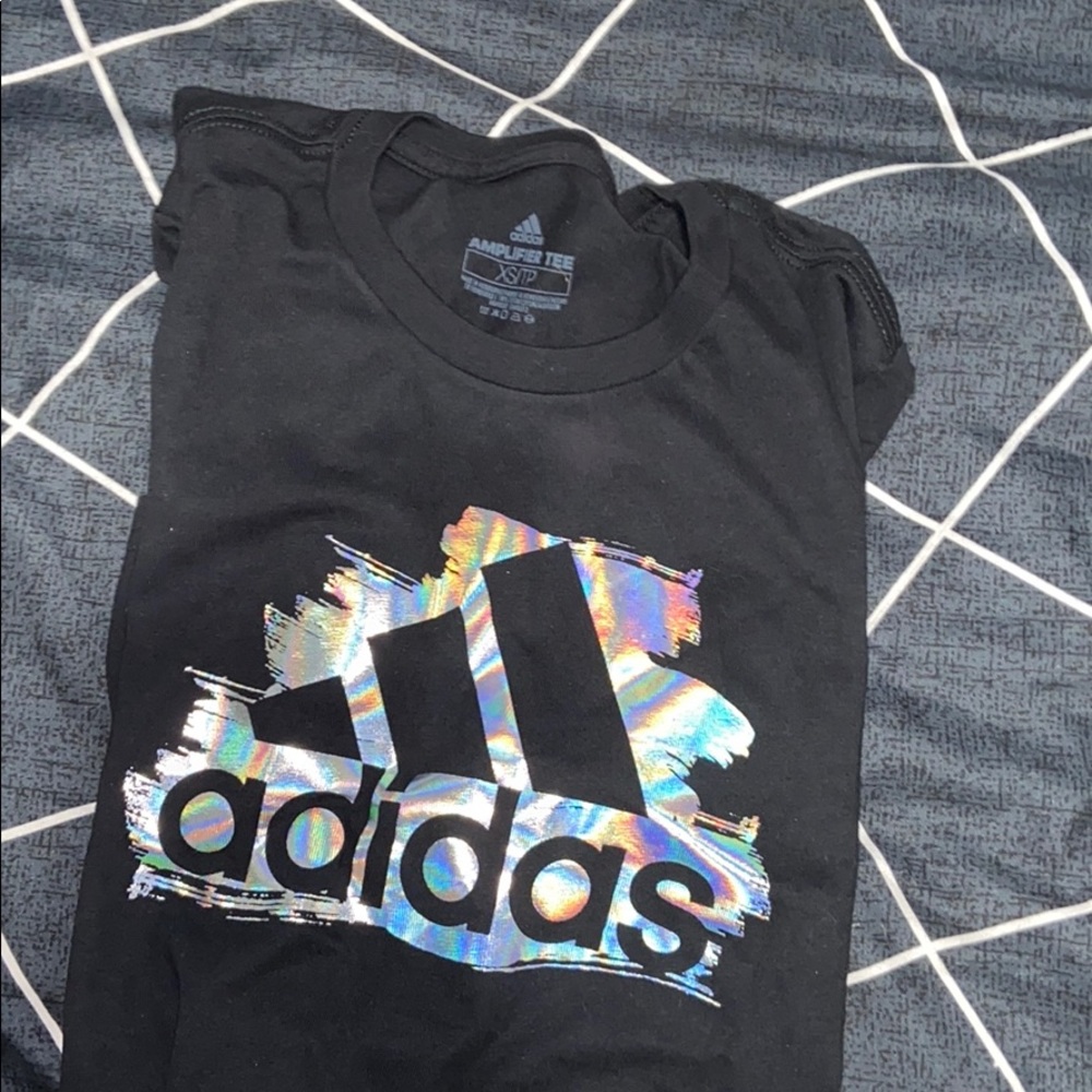 Black adidas shirt